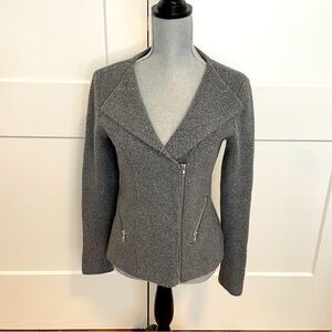 White House Black Market Moto Sweater